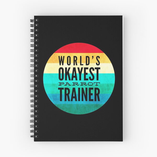 Item preview, World's Okayest Parrot Trainer designed and sold by ojdart.