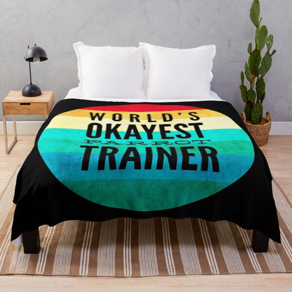 Item preview, World's Okayest Parrot Trainer designed and sold by ojdart.