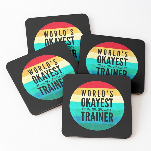 Item preview, World's Okayest Parrot Trainer designed and sold by ojdart.