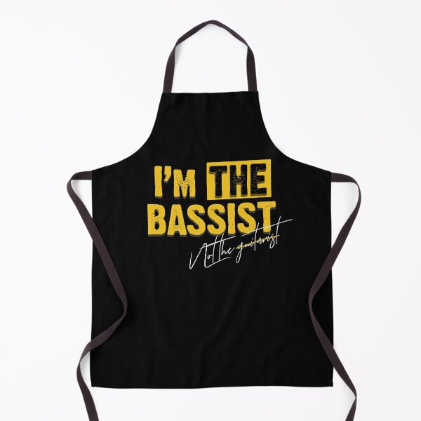 Item preview, I'm THE bassist, not the guitarist designed and sold by EdgyDesignForU.