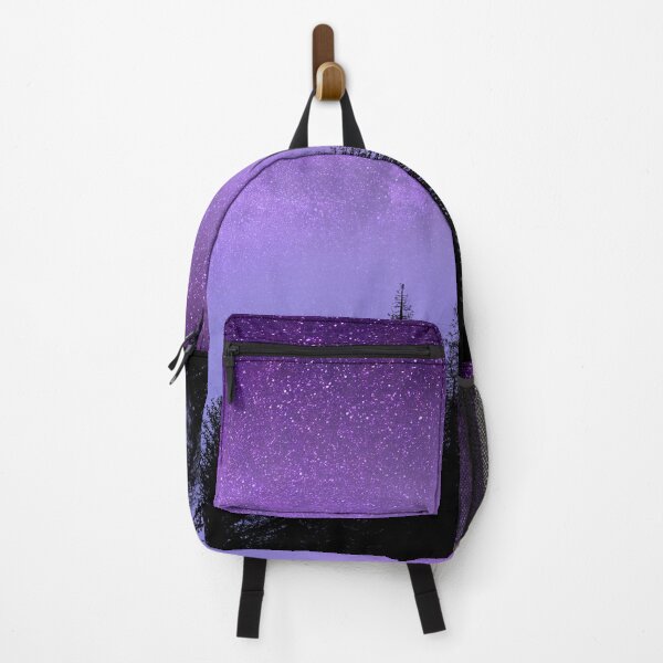 Item preview, Forest with violet starry sky designed and sold by KheinJohn.