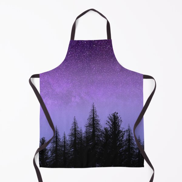 Item preview, Forest with violet starry sky designed and sold by KheinJohn.