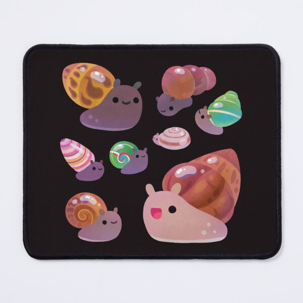 Item preview, Land snail - dark designed and sold by pikaole.