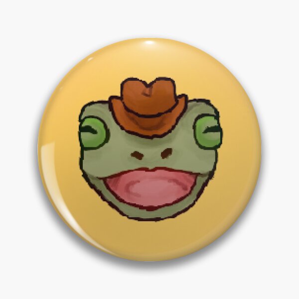 Item preview, cowboy frog designed and sold by GarbageSalt.