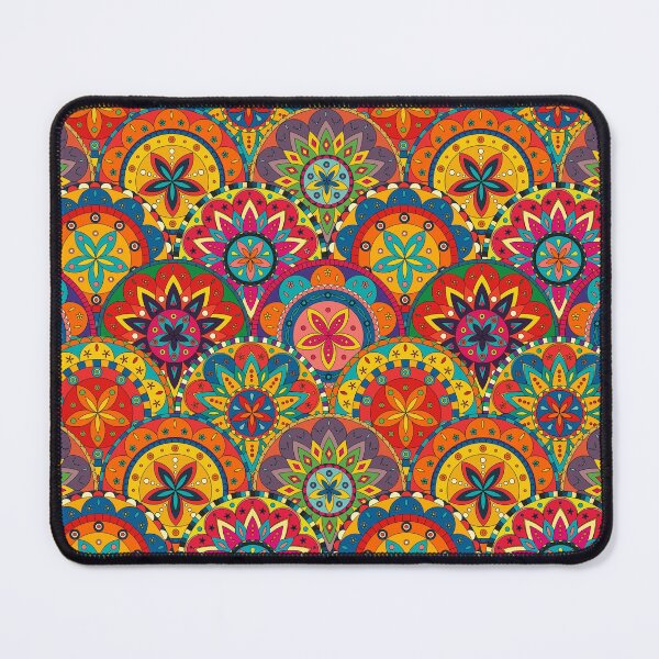 Item preview, Funky Retro Mandala Pattern designed and sold by livianasgifts.