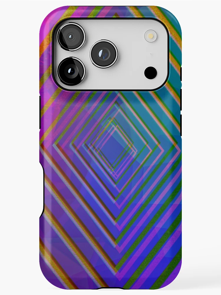 Thumbnail 1 of 4, iPhone Case, Gold Diamond Pattern designed and sold by Ric1926.