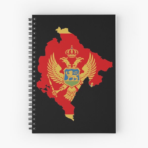 Item preview, Montenegro Flag Map designed and sold by limitlezz.