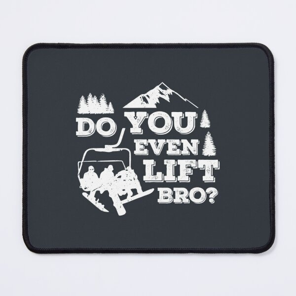 Item preview, Funny Skiing Do You Even Lift Bro Ski Gift designed and sold by ArjunManuela.