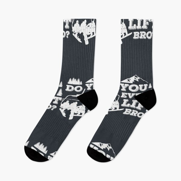 Item preview, Funny Skiing Do You Even Lift Bro Ski Gift designed and sold by ArjunManuela.