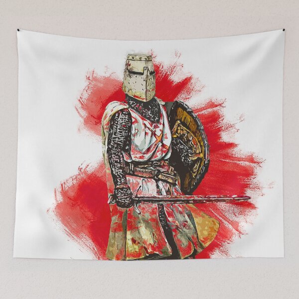 Item preview, Crusader Warrior designed and sold by AM FineArtPrints.