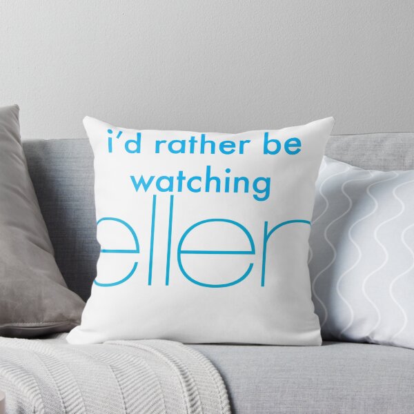 Item preview, I'd rather be watching Ellen designed and sold by muskymerchant.
