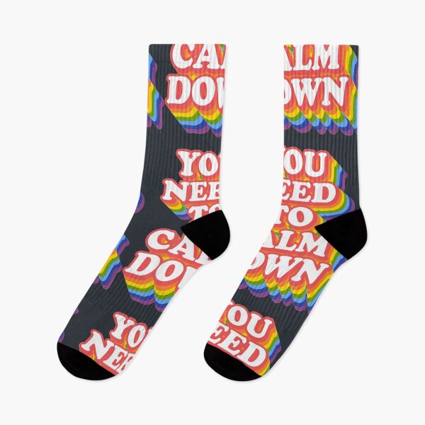 Item preview, Gay Pride Rainbow Equality You Need To Calm Down designed and sold by ArjunManuela.