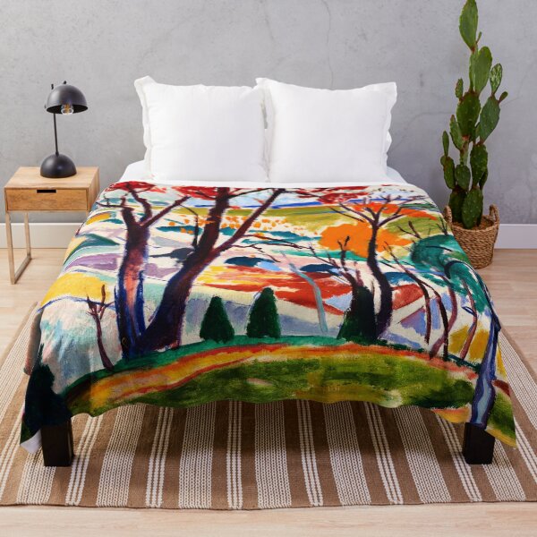 Item preview, Landscape vintage abstract art designed and sold by Artysannie.