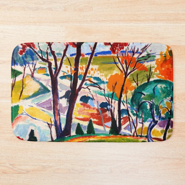 Item preview, Landscape vintage abstract art  designed and sold by Artysannie.