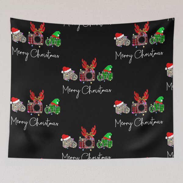 Item preview, Merry Christmas Leopard Buffalo Camera designed and sold by Nguyenhaithanh.