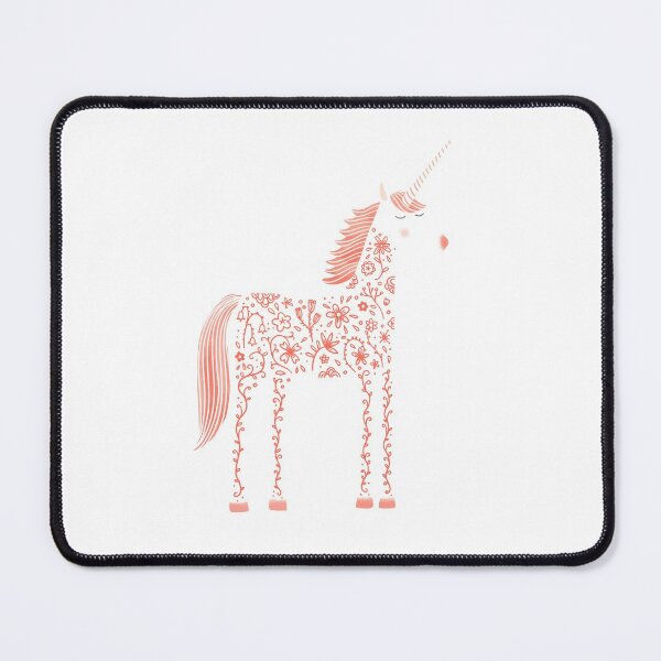 Item preview, Unicorn with Flowers Purple designed and sold by squirrell.