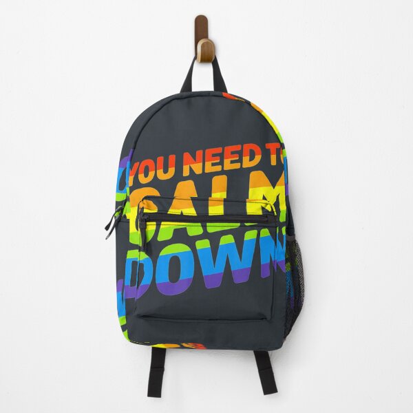 Item preview, Gay Pride Rainbow Equality You Need To Calm Down designed and sold by ArjunManuela.