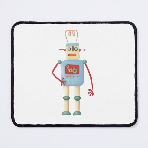 Item preview, Cute Vintage Retro Robot designed and sold by squirrell.
