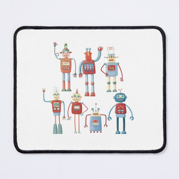 Item preview, Vintage Retro Robots designed and sold by squirrell.