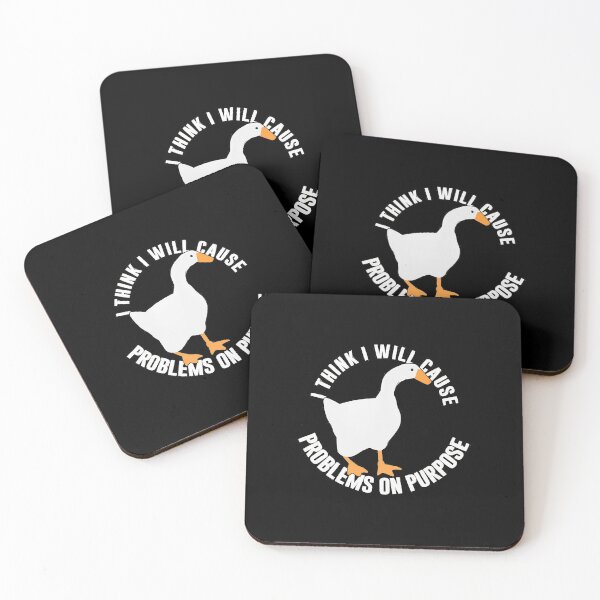 Item preview, Untitled Goose Game I Think I Will Cause Problems On Purpose  designed and sold by lonzizzo.