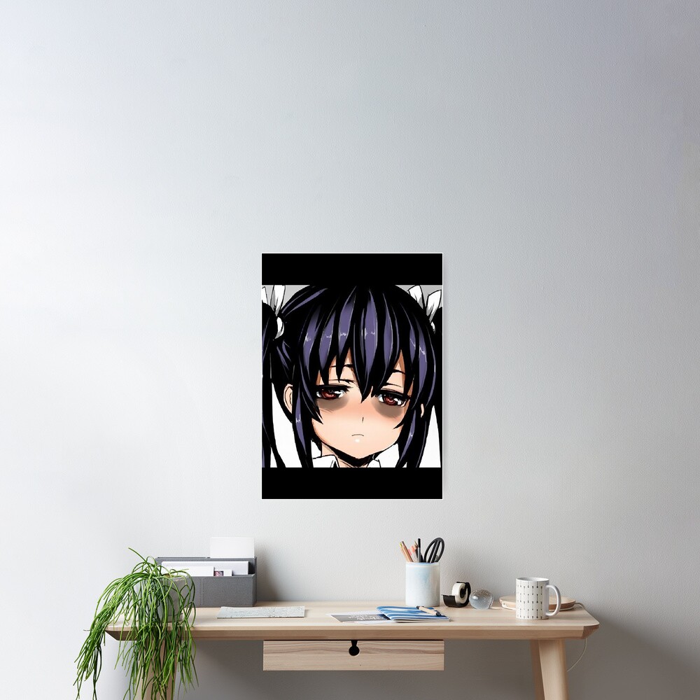 Anime Girl Sad Magnet for Sale by InsecurePuppet