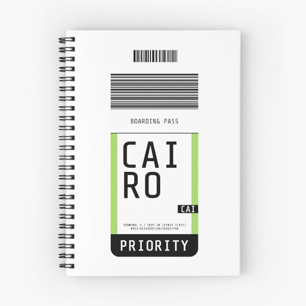 Item preview, Cairo Boarding Pass CAI designed and sold by lukassfr.