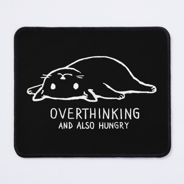 Item preview, Fox Shiver™ - Overthinking and Also Hungry designed and sold by Fox Shiver.
