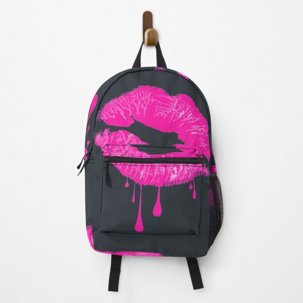 Item preview, Hot Pink Lips Kiss Lápiz labial retro vintage de los años 80 designed and sold by ArjunManuela.