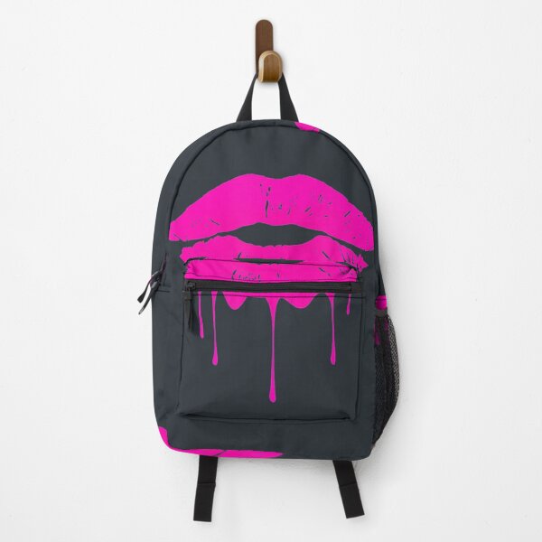 Item preview, Hot Pink Lips Kiss tshit-Makeup tshirt vintage designed and sold by ArjunManuela.