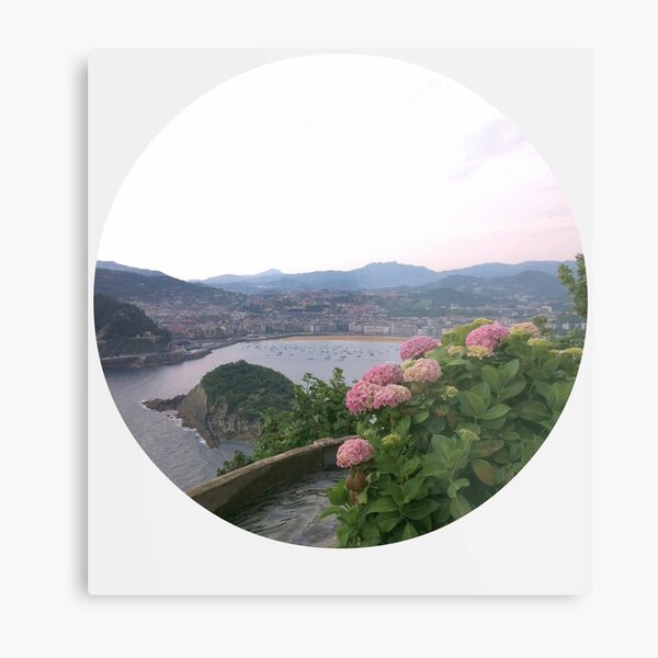 Vista previa del artículo con la obra «View of Donostia», diseñado y vendido por iannuzzi.