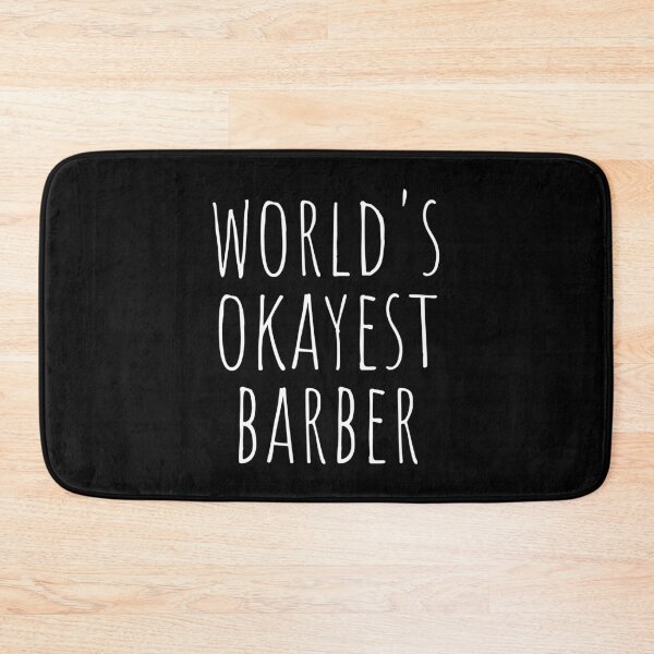 Item preview, WORLD'S OKAYEST BARBER designed and sold by T-shirtgallery.