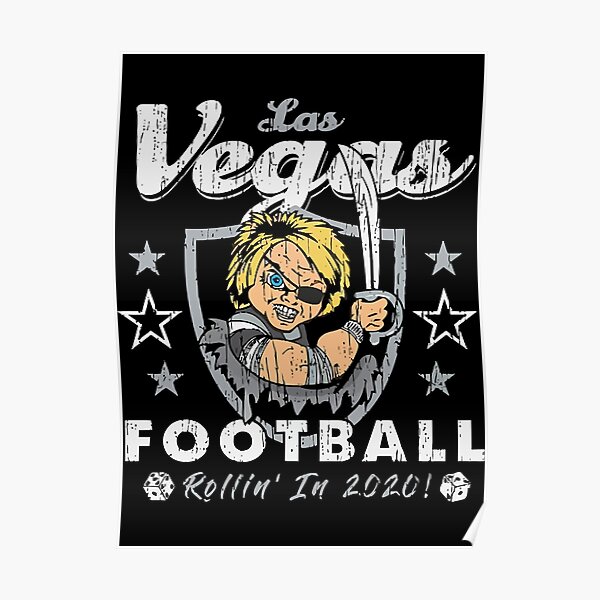 Las Vegas Raiders Stats Print Wall Art Vintage Poster 