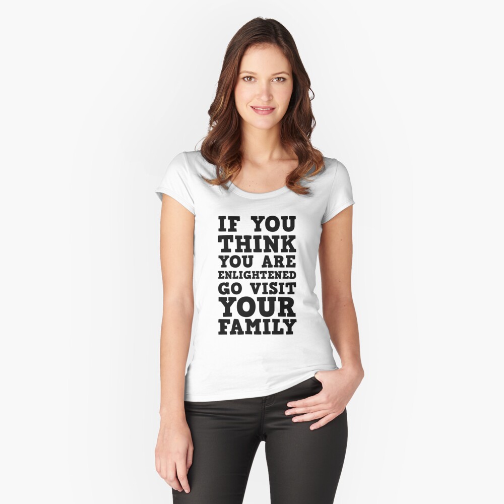 Item preview, Fitted Scoop T-Shirt designed and sold by reIntegration.