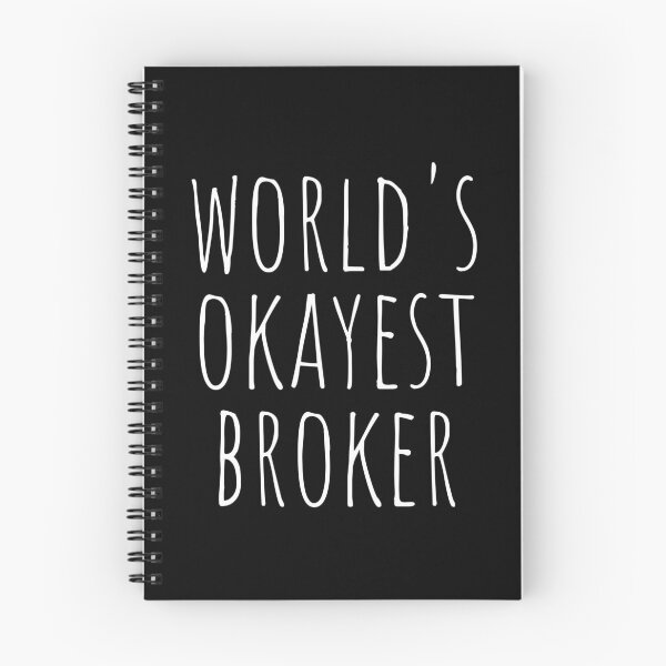 Item preview, WORLD'S OKAYEST BROKER designed and sold by T-shirtgallery.