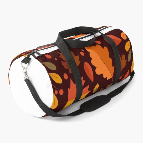 Item preview, colourful brown leaves autumn pattern - seamless colorful leaves autumn pattern designed and sold by FirstTouch.