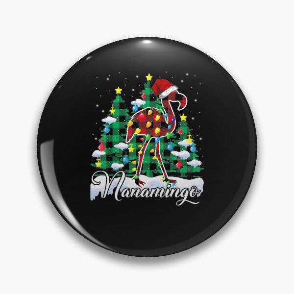 Item preview, Nanamingo Buffalo Plaid Flamingo Christmas designed and sold by Nguyenhaithanh.