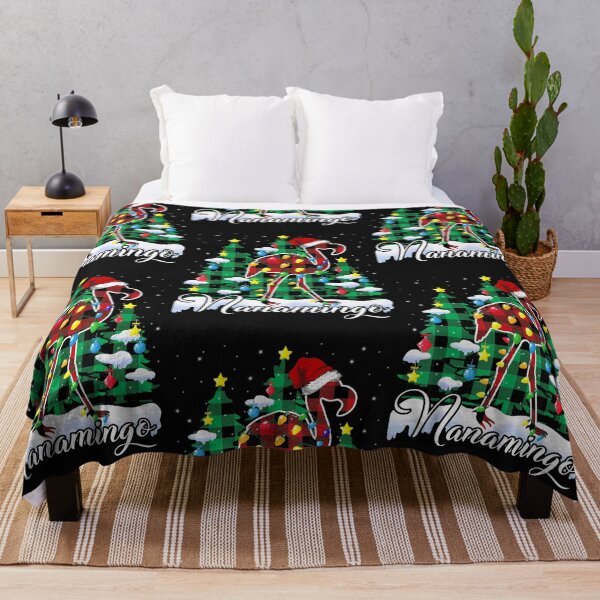 Item preview, Nanamingo Buffalo Plaid Flamingo Christmas designed and sold by Nguyenhaithanh.
