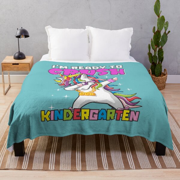 Item preview, Crush Unicorn 1st Day Of Kindergarten Dabbing Back To School Funny for Girls Boys designed and sold by alenaz.