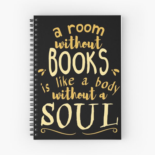 Item preview, A room without books is like a body without a soul - Marcus Tullius Cicero  designed and sold by FandomizedRose.