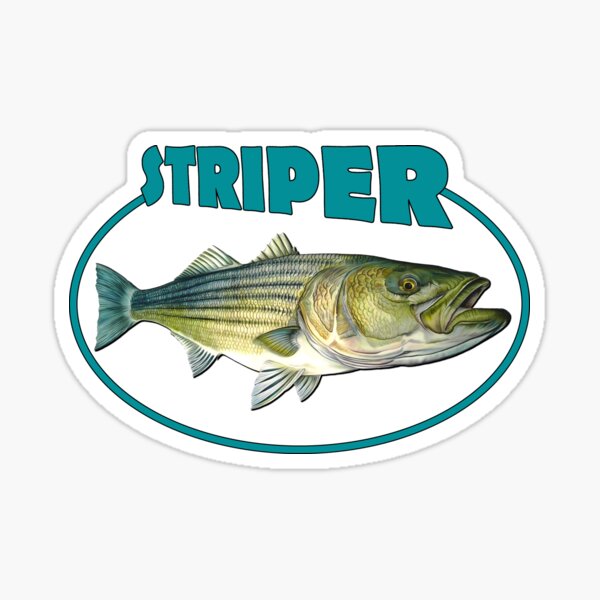 Giant Trevally Fish Boat Sticker Decal Compatible With Boston