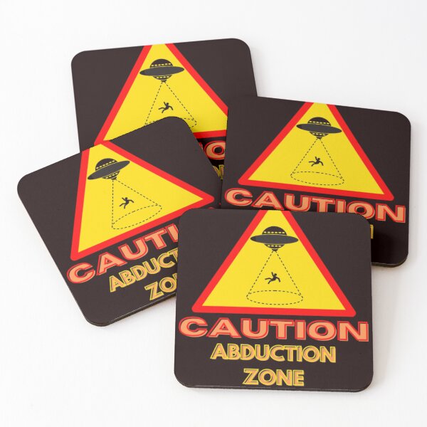 Item preview, CAUTION,  ABDUCTION ZONE designed and sold by jmed70.