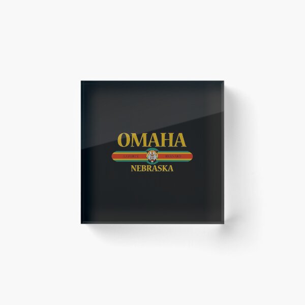 Item preview, Omaha Nebraska - Fashion Tiger Face - City of Omaha Nebraska State  designed and sold by GittlerKeily.