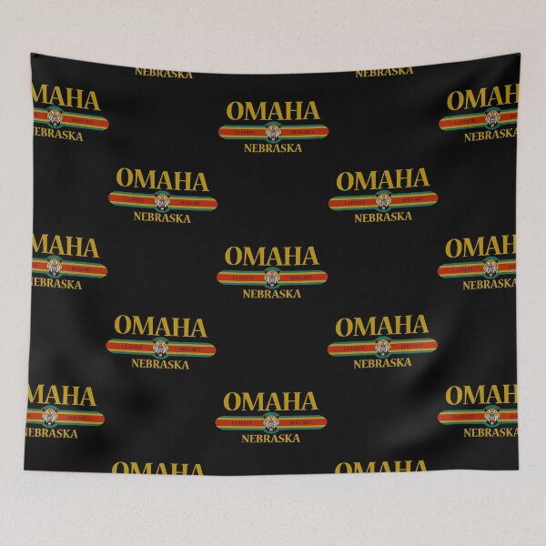 Item preview, Omaha Nebraska - Fashion Tiger Face - City of Omaha Nebraska State  designed and sold by GittlerKeily.