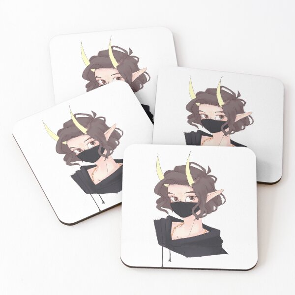 Item preview, edgy girl with mask on designed and sold by myafosya.