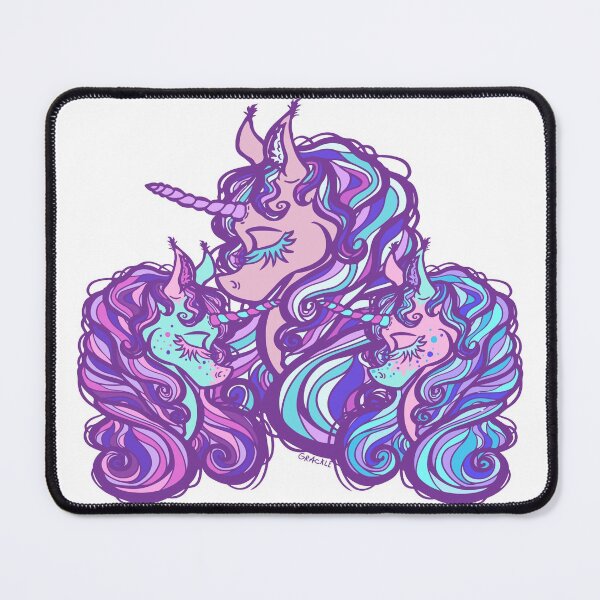 Item preview, Mother of Twins Unicorn (Girl and Girl) designed and sold by JanGrackle.