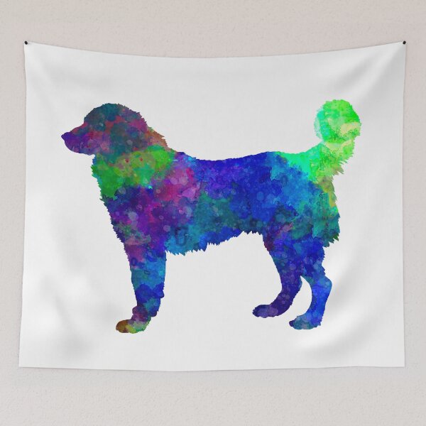 Item preview, Southeastern European Shepherd in watercolor designed and sold by paulrommer.