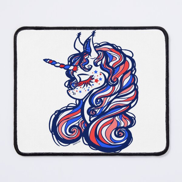 Item preview, Star Spangled Unicorn designed and sold by JanGrackle.