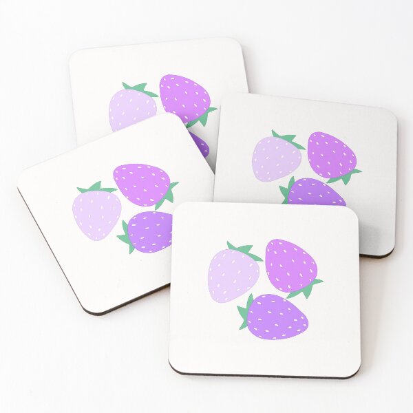 Item preview, Pack Of Purple Strawberries designed and sold by sarahghost416.