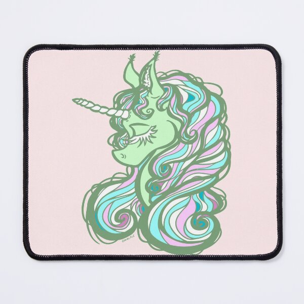 Item preview, Mint Green Unicorn designed and sold by JanGrackle.