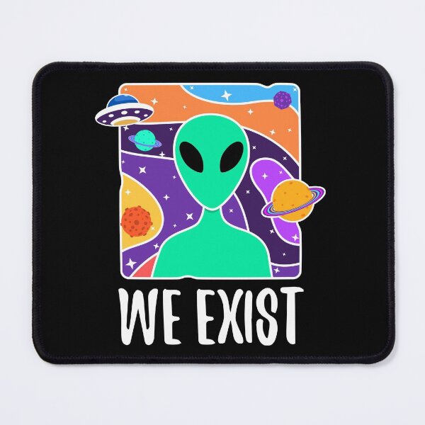 Item preview, Aliens Exist Science Fiction Design designed and sold by mrhighsky.